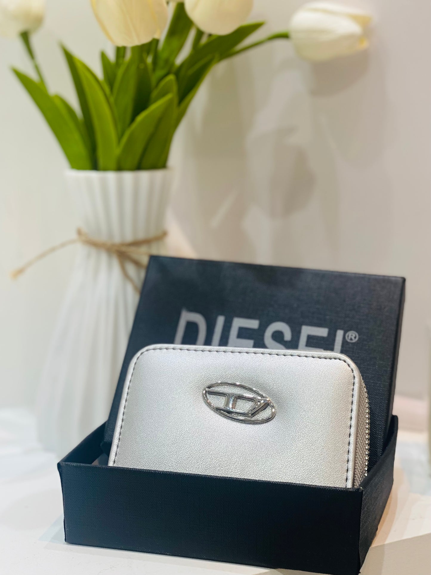 Diesel wallet Silver