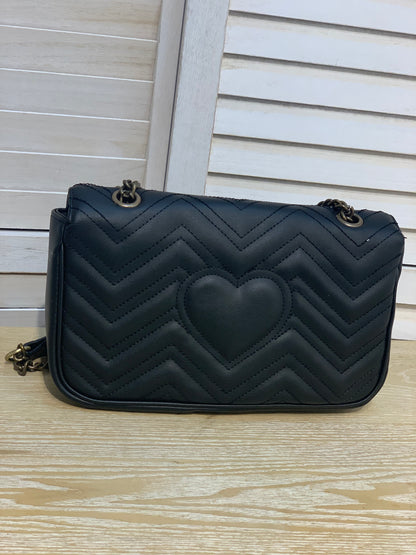 Black Gucci bag without box