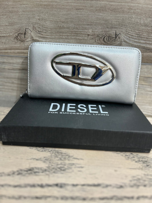 Diesel silver wallet