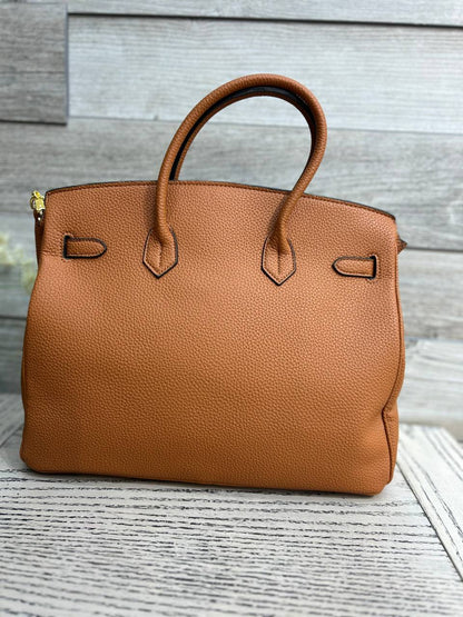 Hermès brown Togo Birkin 35 Gold Hardware