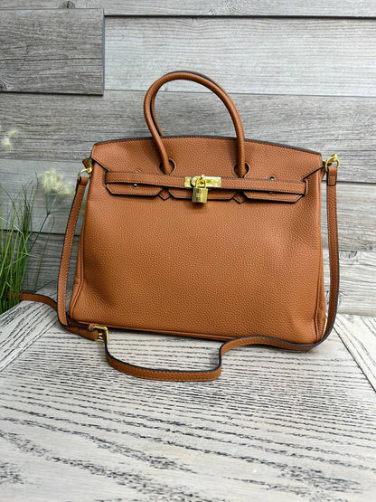 Hermès brown Togo Birkin 35 Gold Hardware