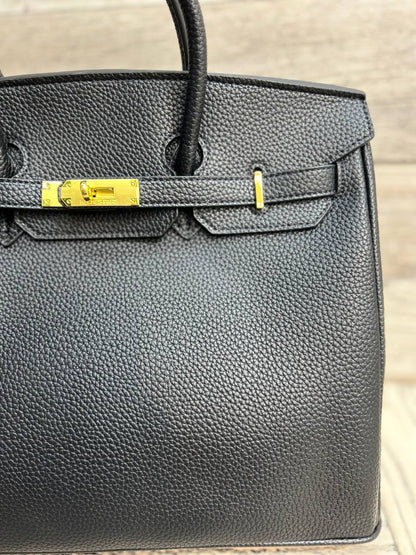 Hermès Black Togo Birkin 35 Gold Hardware